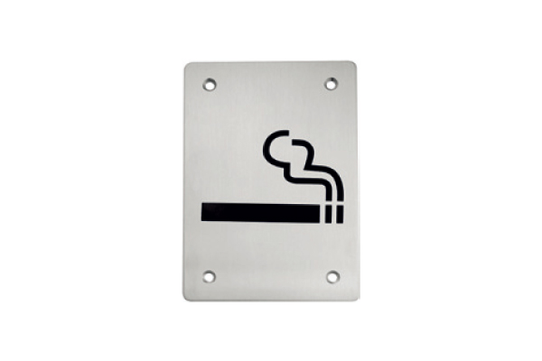 Placa sinal�tica 150x100 - INOX 304